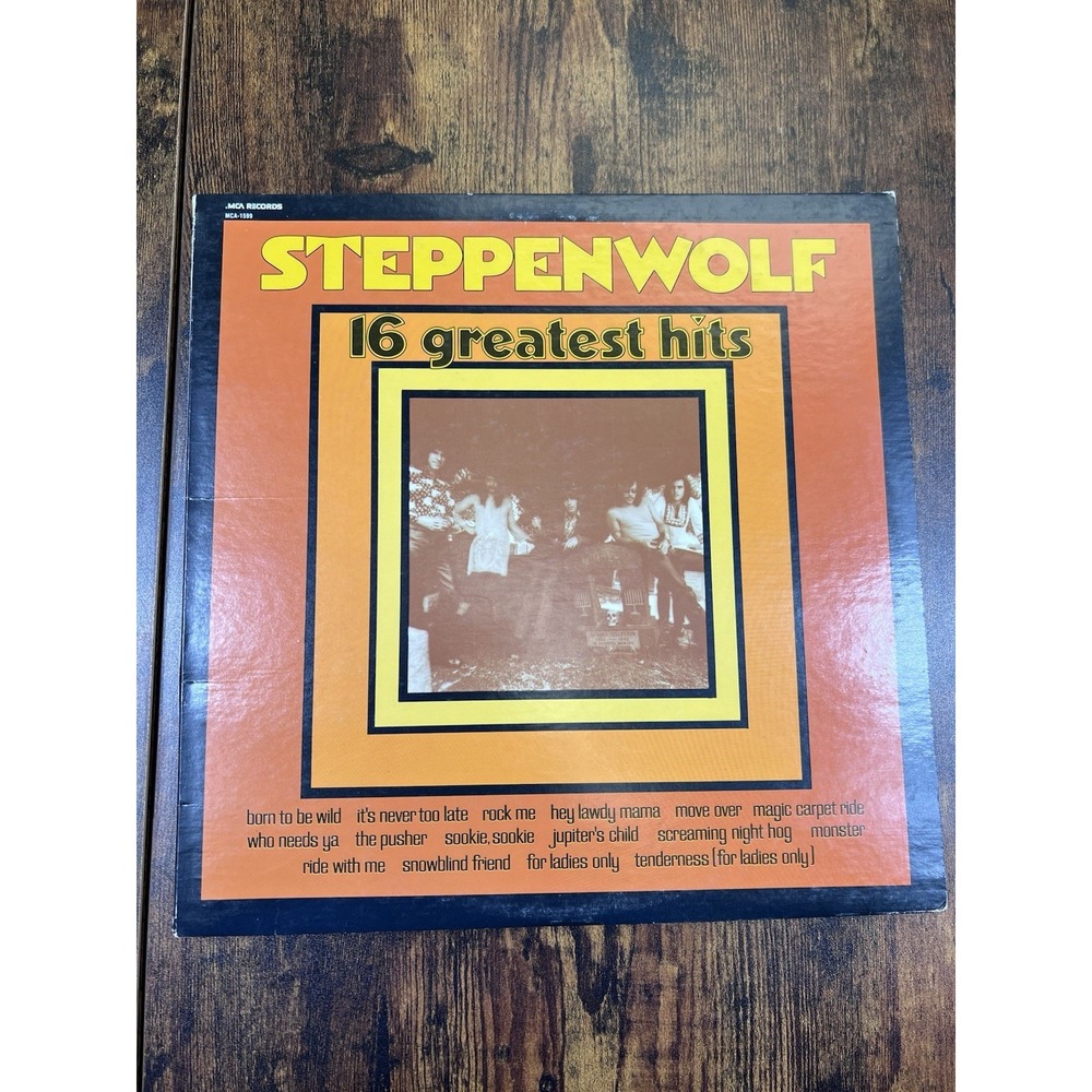 Steppenwolf - 16 Greatest Hits LP - MCA Records MCA-37049